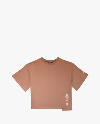  SKECHERS - Áo thun nữ phom croptop năng động 