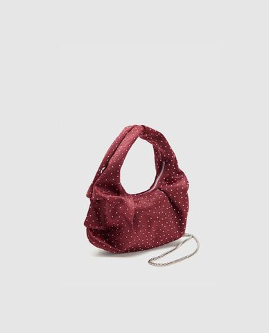  URBAN REVIVO - Túi xách nữ hình bán nguyệt Dotted 