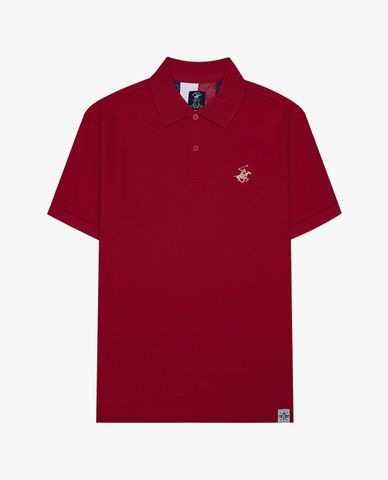  BEVERLY HILLS POLO CLUB - Áo polo nam cổ bẻ tay ngắn thời trang 
