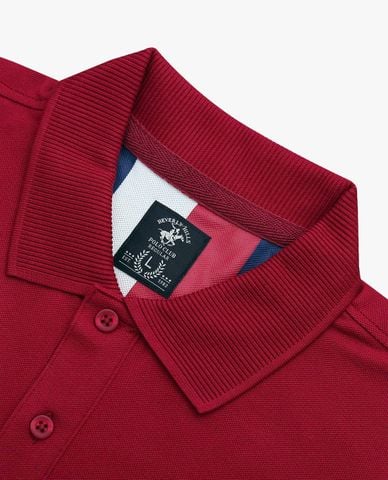  BEVERLY HILLS POLO CLUB - Áo polo nam cổ bẻ tay ngắn thời trang 