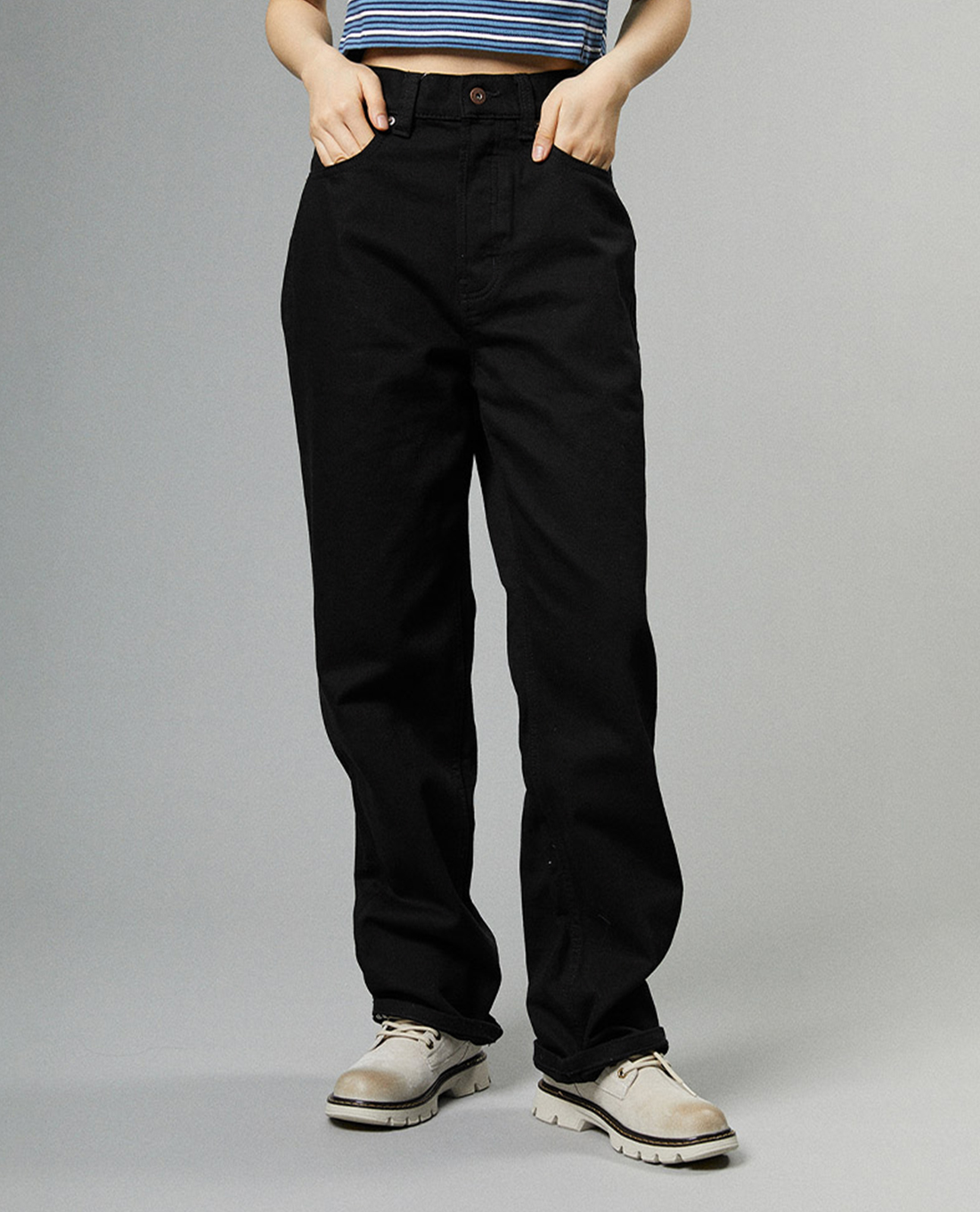 DICKIES - Quần jeans unisex ống đứng phối túi trẻ trung