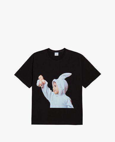  ADLV - Áo thun ngắn tay cổ tròn Baby Face Mini Yawn 