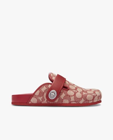  COACH - Giày mules nữ đế bệt Bkake 
