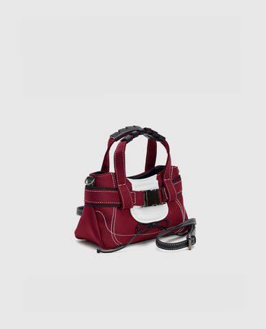  URBAN REVIVO - Túi đeo chéo nữ phom chữ nhật hiện đại 