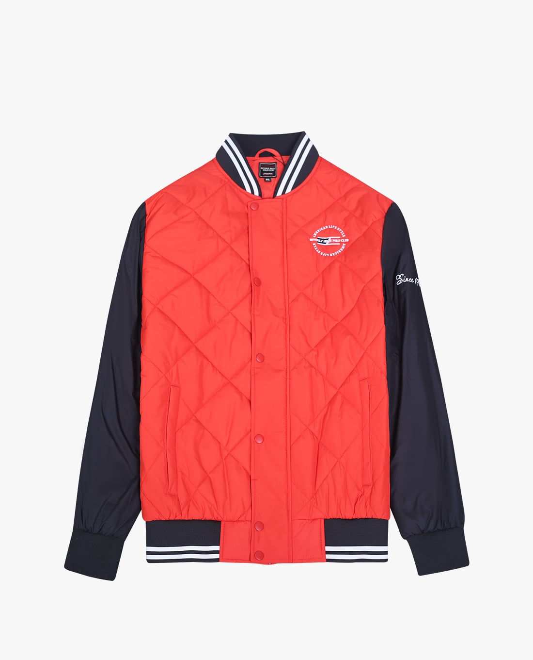 BEVERLY HILLS POLO CLUB - Áo khoác bomber nam phối nút thời trang