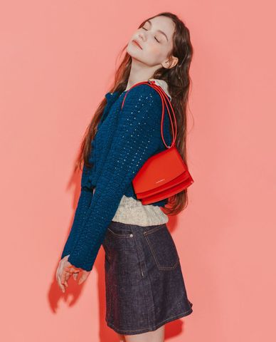  Marhen.J - Túi đeo vai nữ phom chữ nhật Calla Mini 