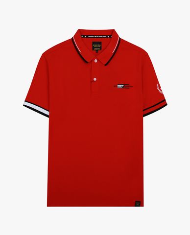  BEVERLY HILLS POLO CLUB - Áo polo nam cổ bẻ tay ngắn thời trang 