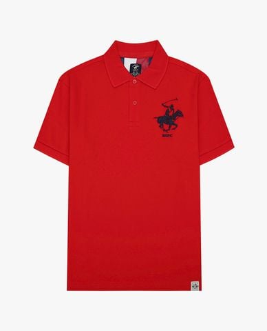  BEVERLY HILLS POLO CLUB - Áo polo nam cổ bẻ tay ngắn thời trang 