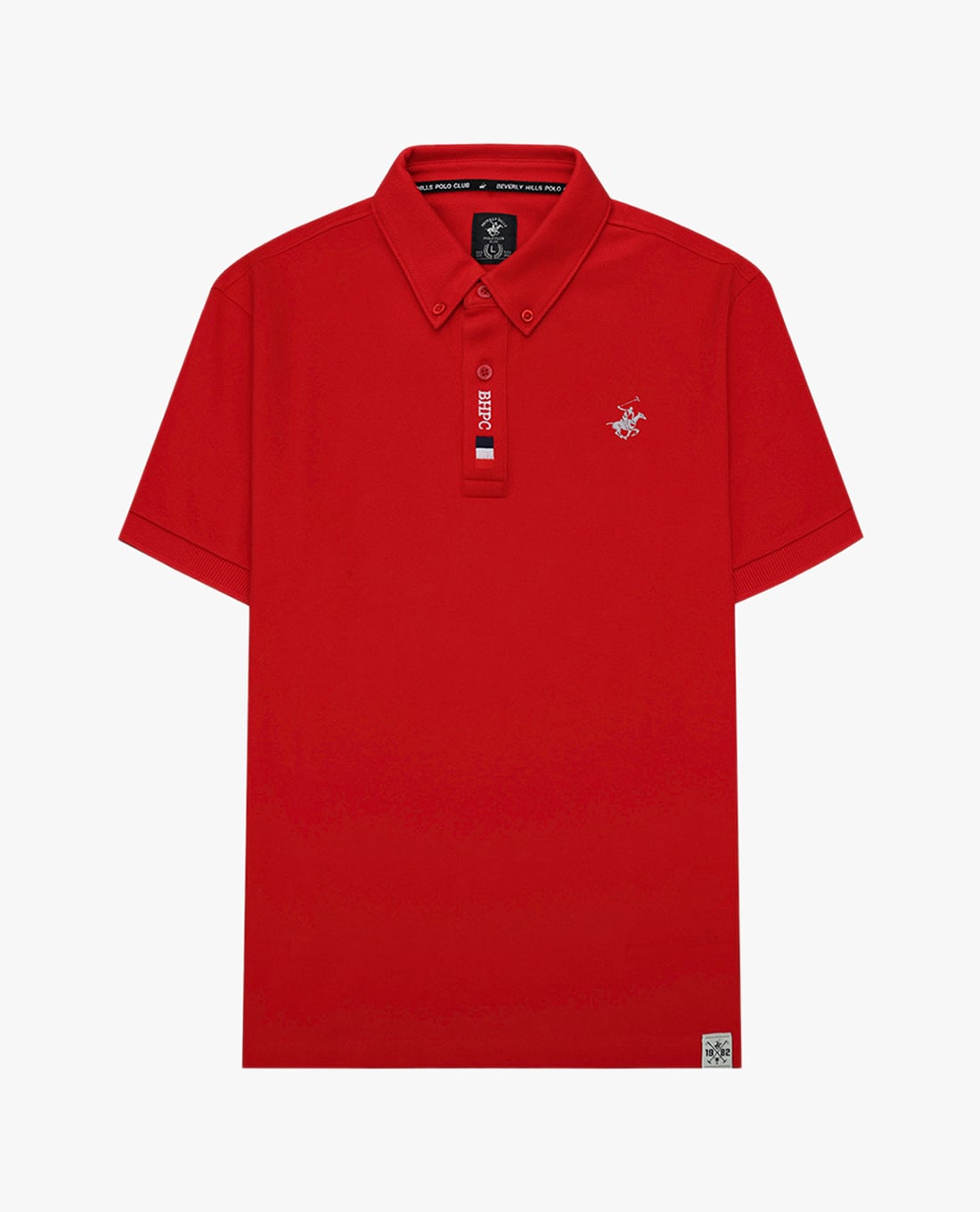 BEVERLY HILLS POLO CLUB - Áo polo nam cổ bẻ tay ngắn thời trang