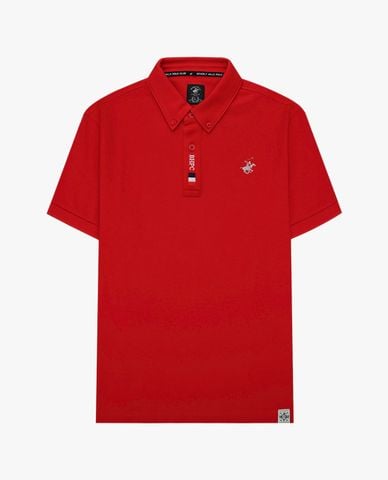  BEVERLY HILLS POLO CLUB - Áo polo nam cổ bẻ tay ngắn thời trang 