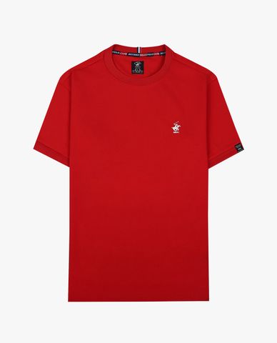  BEVERLY HILLS POLO CLUB - Áo thun nam cổ tròn tay ngắn trẻ trung 