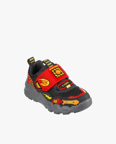  SKECHERS - Giày thể thao bé trai S Lights Adventure Track 