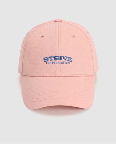  URBAN REVIVO - Nón bóng chày nữ thêu chữ thời trang 