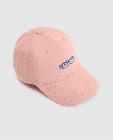  URBAN REVIVO - Nón bóng chày nữ thêu chữ thời trang 