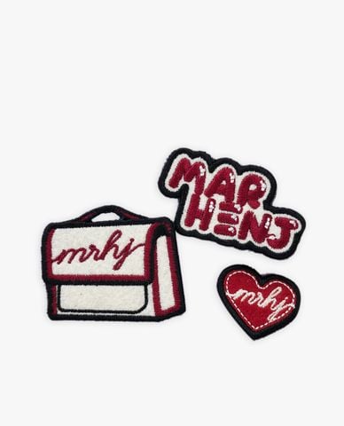  Marhen.J - Set huy hiệu cài túi xách Wappen Sunny 