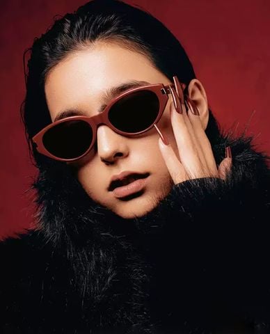  MUJOSH - Kính mát unisex gọng mắt mèo thời trang 