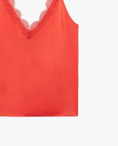  THE KOOPLES - Áo hai dây nữ Caraco Avec 