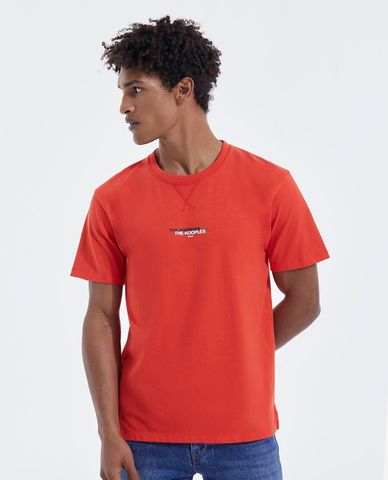  THE KOOPLES - Áo thun nam ngắn tay Triple Logo 