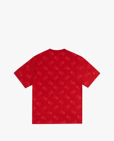  FILA - Áo thun unisex cổ tròn tay ngắn hoạ tiết Lunar New Year 