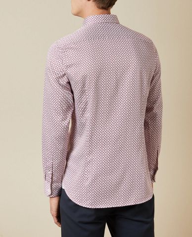  TED BAKER - Áo sơ mi nam tay dài Geo Print 