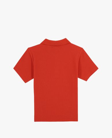  SKECHERS - Áo polo nữ cổ bẻ tay ngắn Red Mood 