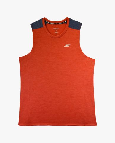  SKECHERS - Áo ba lỗ nam phom suông thời trang 