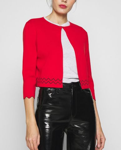  TED BAKER - Áo cardigan nữ dệt kim cổ tròn tay dài Loniaa 