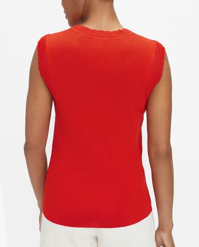  TED BAKER - Áo kiểu nữ sát nách cổ vuông Staciey 