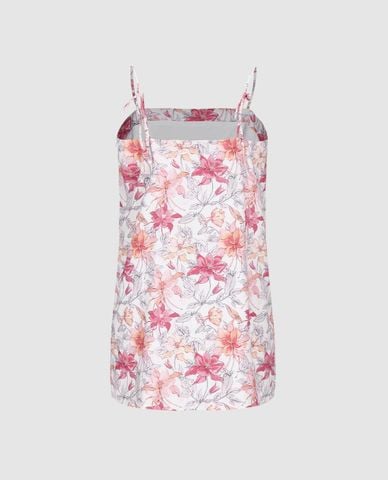 URBAN REVIVO - Đầm hai dây mini dáng suông Floral 