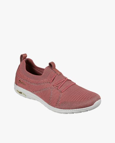  SKECHERS - Giày slip on nữ phối dây thắt Arch Fit Flex 
