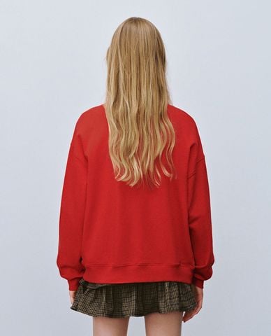  URBAN REVIVO - Áo sweatshirt nữ in chữ cá tính 