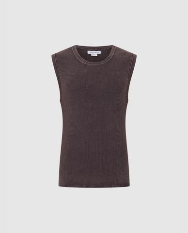  URBAN REVIVO - Áo sát nách nam cổ tròn thời trang 