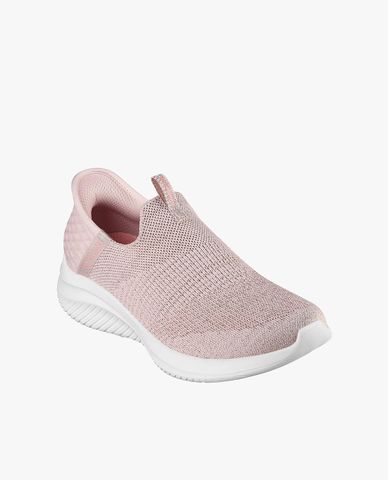  SKECHERS - Giày slip on nữ Ultra Flex 3.0 Glitter 