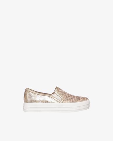  SKECHERS - Giày slip on bé gái Double Up Shiny Dancer 