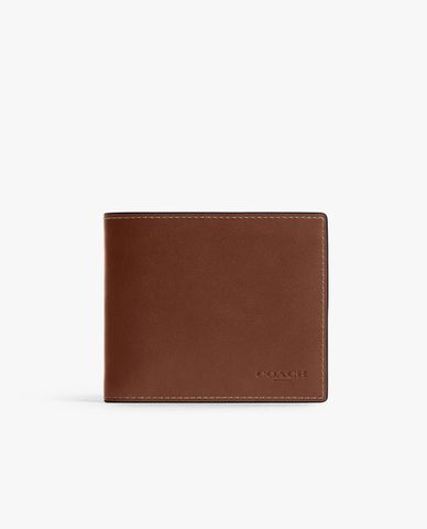  COACH - Ví nam dáng ngắn dạng gập 3 In 1 