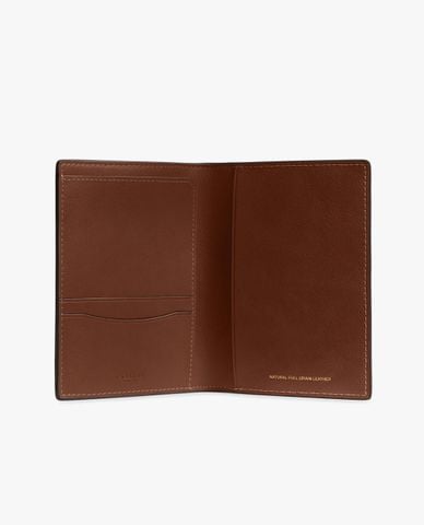  COACH - Ví đựng passport nam chữ nhật phối logo 