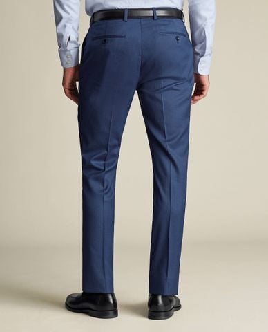  CHARLES TYRWHITT - Quần âu nam Ultimate Performance Sharkskin 