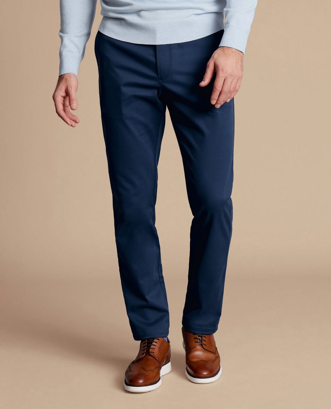 CHARLES TYRWHITT - Quần nam phom ôm Ultimate Non Iron Chinos