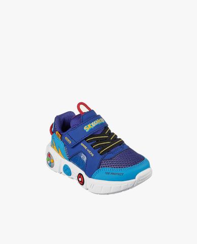  SKECHERS - Giày sneakers bé trai cổ thấp Gametronix 