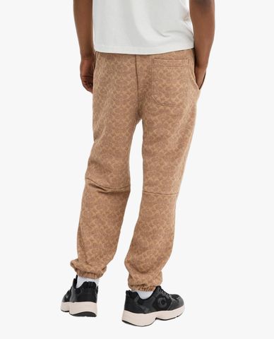  COACH - Quần jogger nam lưng thun dây rút phối monogram Essential 