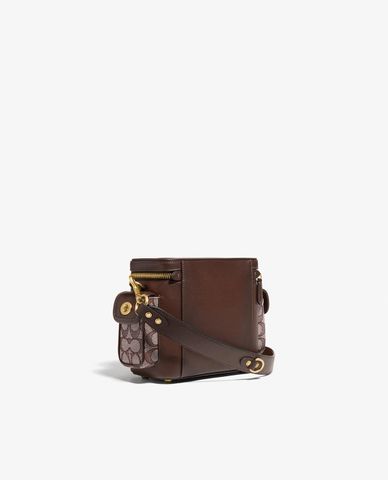  COACH - Túi đeo chéo nam hình hộp chữ nhật 