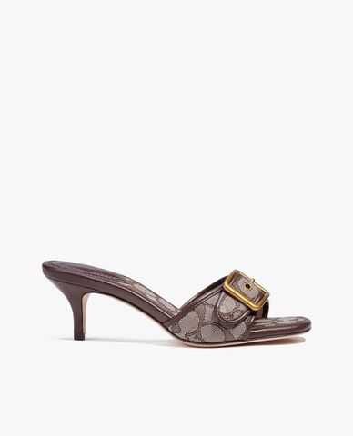  COACH - Giày mules cao gót nữ Margot 
