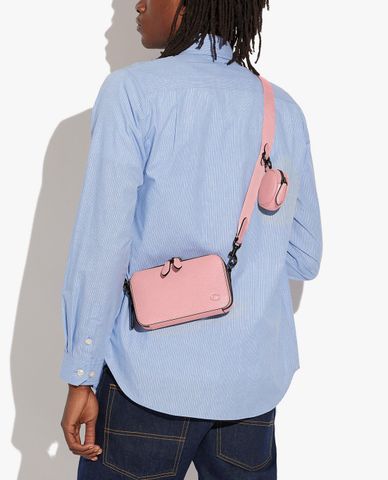  COACH - Túi đeo chéo nam chữ nhật Charter Slim 