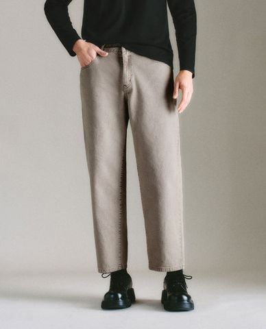  URBAN REVIVO - Quần jeans nam ống đứng thanh lịch 