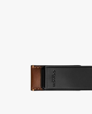  COACH - Ví kẹp tiền nam chữ nhật thon dài Money Clip 