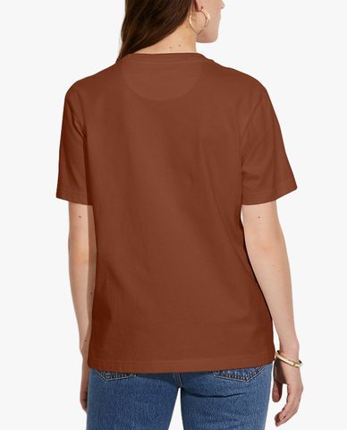  COACH - Áo thun nữ cổ tròn ngắn tay Horse & Carriage 