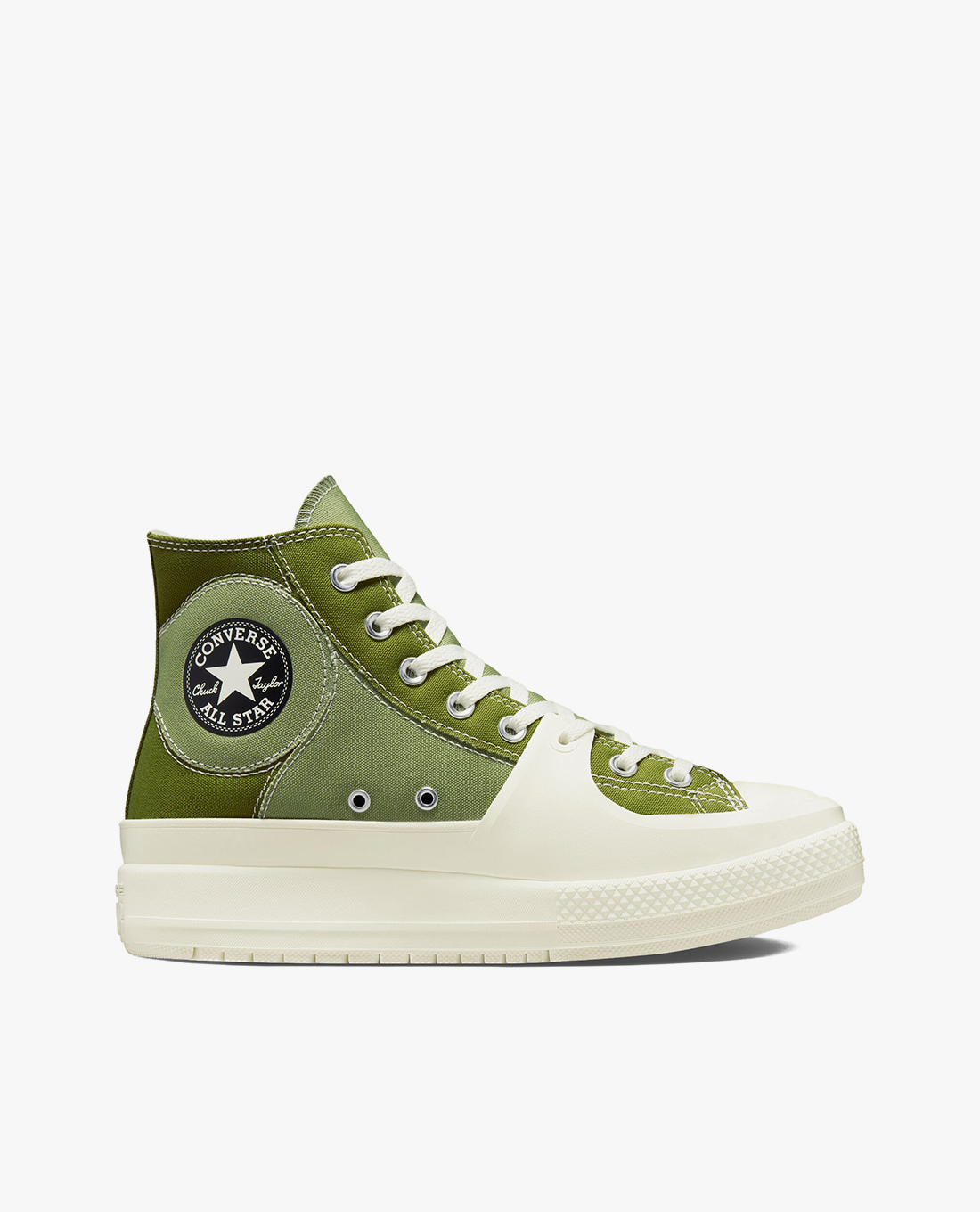 CONVERSE - Giày sneakers unisex cổ cao Chuck Taylor All Star Construct