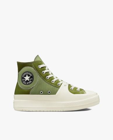  CONVERSE - Giày sneakers unisex cổ cao Chuck Taylor All Star Construct 