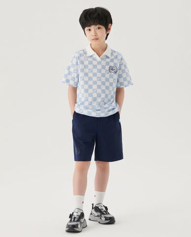  FILA - Set quần áo trẻ em Check Board 