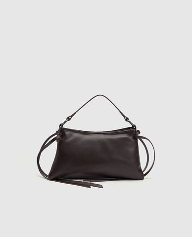  URBAN REVIVO - Túi đeo vai nữ hình thang Vegan Leather 